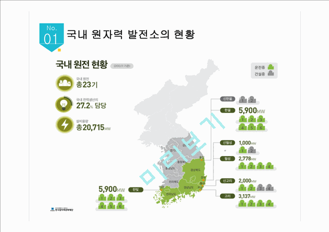 원자력 발전소 현황과 원전사고 대책방안 국내 원자력 발전소 현황 원자력 발전 실태 세계의 원전사고 사례 원전사고 대책방안기타레포트